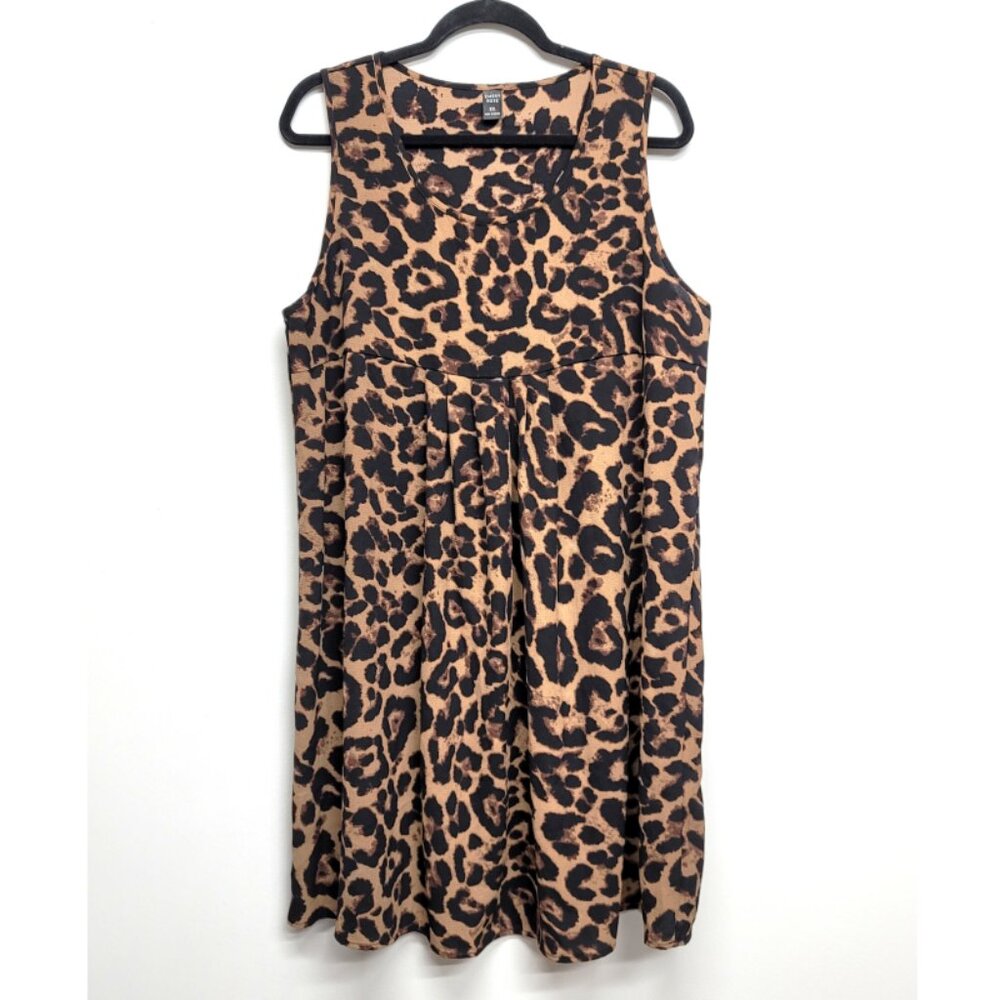 Emory Rose Animal Print Sleeveless Dress XXL